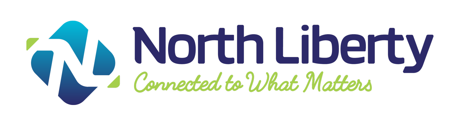 North Liberty horizontal logo