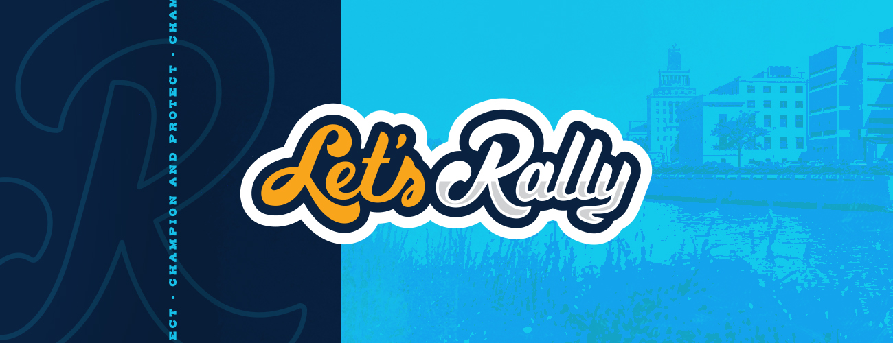Rally C.A.P. portfolio page header with text reading Let's Rally