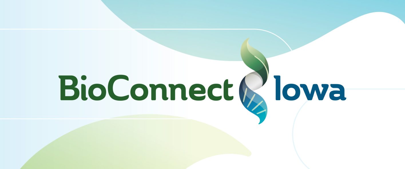 BioConnect Iowa portfolio page header with logo